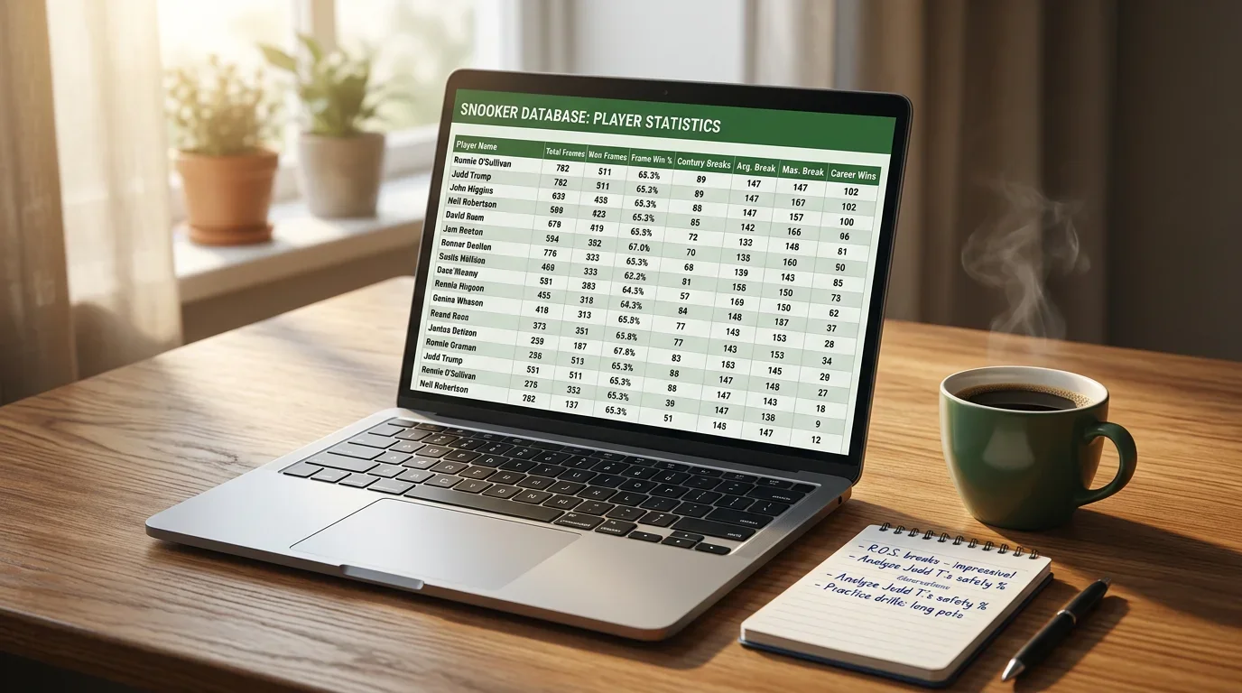 Snooker-Statistik-Quellen & Tools für Schweizer Wetter